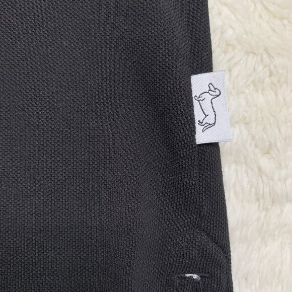 Harmont & Blaine Boy's Black Short Sleeve Cotton Polo Logo Shirt Size 12 Years - Picture 3 of 6